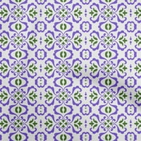 OneOone Cotton Poplin Twill Violet Fabric Mosaic Diy Облекло Облекло Куинг Материя от печат от широк двор
