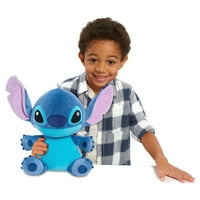 Disney Classics Stitch, Comfort Peated Plush, официално лицензирани детски играчки за възрасти, подаръци и подаръци