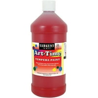 Арт-времева температура 32oz-червена