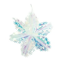 Fun Express Мултицветни преливащи се снежинки звезда за рожден ден пластмасова декорация комплекти