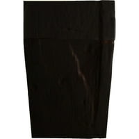 Екена мелница 4 Н 8 Д 72 с ръчно дялан Фау Камина Камина комплект с Ашфорд Корбели, естествена пепел