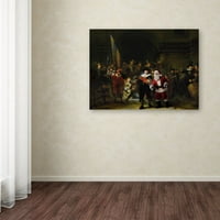 Изобразително изкуство Рембранд - Нощна стража-Ед Уилър