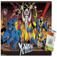 Marvel Comics - The X -Men - Групов плакат за стена с бутални щифтове, 14.725 22.375