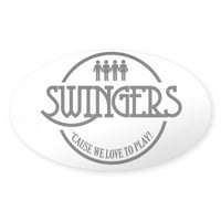 Cafepress - Swingers - Стикер