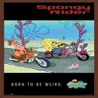 Nickelodeon Spongebob - Плакат за стена за мотористи, 22.375 34