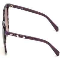 - Поляризирани модни слънчеви очила Сваровски лилави жени SK 55T