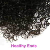 Човешка коса Бразилска човешка коса Извратен Джери къдрава 12-30 1-пакети 8А девствена коса сплитка тъкат вътък разширения