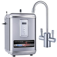 Готов горещ 41-RH-300-F560-Ch Digital Kitchen Hot Water Dispenser, Digital Display с полиран хром Двойна дръжка Кран 1300W