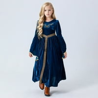 Tosmy Toddler Girl Clothes Clothes Regency рокли дантела разрошена класическа пухка