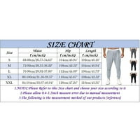 Frehsky Cargo Pants for Men Men's Pants Men Fashion Solid Gadys Небрежен джобен спорт Работа панталон Панталон тъмно сиво