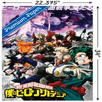 My Hero Academia: Season - Key Art Wall Poster, 22.375 34