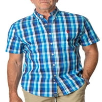 С. Поло АСН Мъжка риза с къс ръкав каре