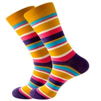 Университет за възрастни ивици за възрастни цветни улични личностни чорапи средни чорапи