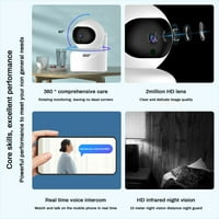 Dezsed WiFi Webcam Clearance Cellance Camera Camera HD WiFi Camera за домашна сигурност 2.4GHz WiFi Motion Dectection Night Vision