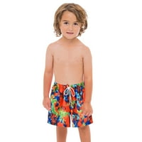 2-8y малко дете k ids b aby момчета карикатура плувни бански бански костюм бански костюм плаж плувни къси панталони 4t плувен