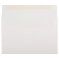Плинове за покана на Strathmore, 1 2, ярко бяло бельо, 50 опаковки
