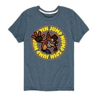 Crash Bandicoot - Spin Jump Wump - Графична тениска с малко дете