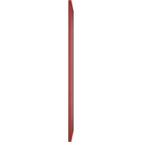 Екена Милуърк 18 в 43 з вярно Фит ПВЦ диагонални ламели модерен стил фиксирани монтажни щори, огън червено