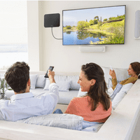 Amplified HD цифрова телевизионна антена дълга обхват на 250+ мили - Поддръжка 1080p за Samsung TV модел LN40C630K1F - Вътрешен