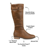 Пътешествие и екипаж жена Tru Comfort Foam Extra Wide Calf Vegan Leather Boot