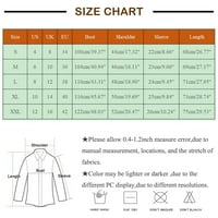 Tops Women Top for Women Fashion V-Neck Women Work Workwear с джобове отпечатани върхове Chmora