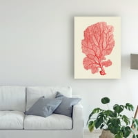 Марка изобразително изкуство 'червени корали Б' платно изкуство ФАБ фънки