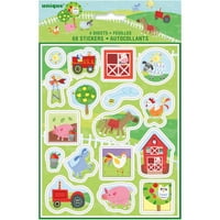 Barnyard Farm Party Sticker листове, 4CT