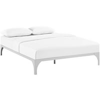 Modway Ollie Full Bed Frame в сребро