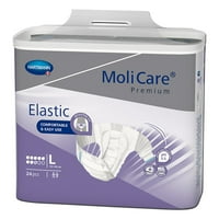 Molicare Premium Elastic 8D Възрастна инконтиненция Кратка L Тежка абсорбция 165473, CT