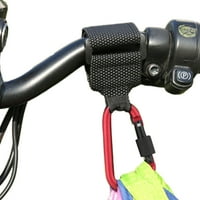 Инструмент за управление на дръжката на държача Здрав и безопасна кука за количка, подходяща за колички за пазаруване, червено