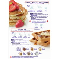 Betty Crocker Heart Smart Bisquick Pancake and Baking Mix, нискомаслен и холестерол, унция