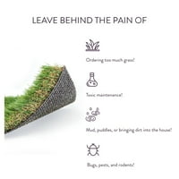 Морава фута изкуствена трева за домашни любимци Морава и озеленяване вътрешен открит килим