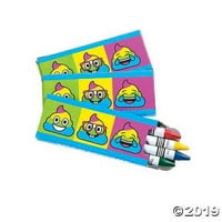 Emoji Poop Crayons